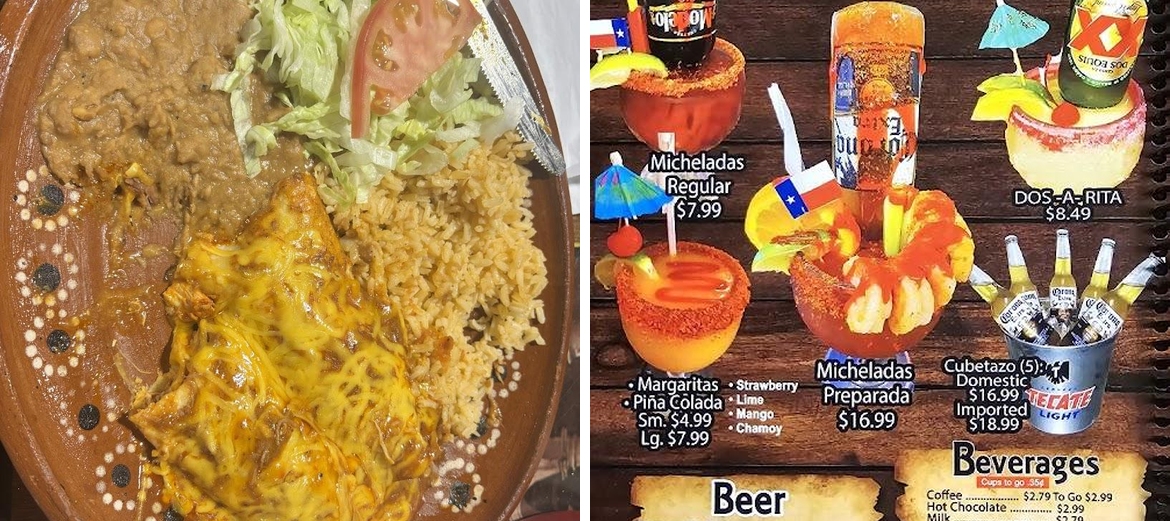 Taqueria San Juan Menu