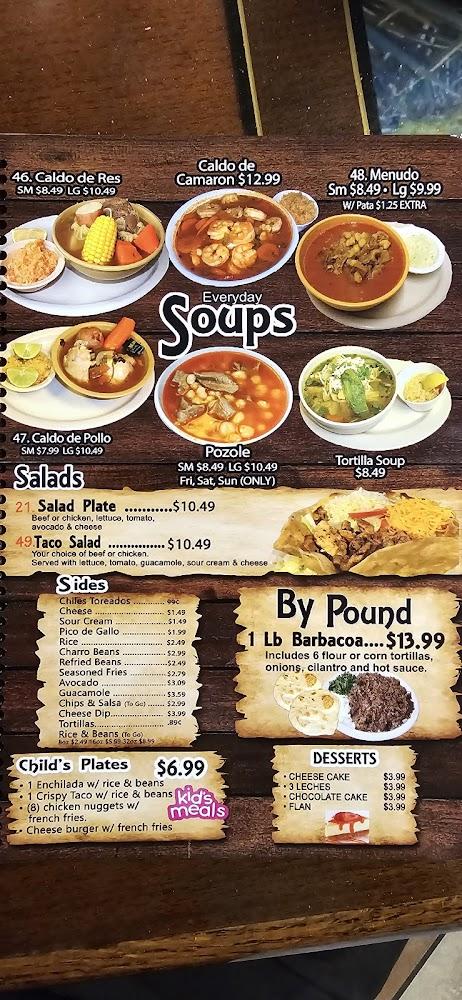 Taqueria San Juan Menu image 2